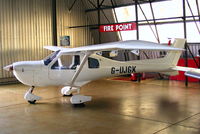 G-UJGK @ EGDR - in the GA hangar at Culdrose - by Chris Hall