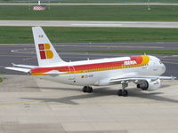 EC-KUB @ EDDL - Iberia; Airbus A319-111 - by Robert_Viktor
