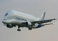 F-GSTC @ EGNR - Airbus Transport International - by Chris Hall