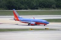 N250WN @ TPA - Southwest 737-700 - by Florida Metal