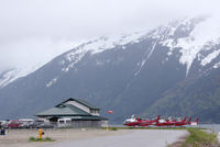 N145TH - with other Temsco helicopters at Skagway - by metricbolt