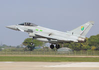 ZJ920 @ EGXC - Royal Air Force Typhoon FGR4. Operated by 3 Squadron, coded 'Q-OA'. - by vickersfour