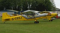 G-CEEJ @ EGBP - G-CEEJ at Kemble Airport (Great Vintage Flying Weekend) - by Eric.Fishwick