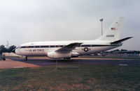 72-0288 @ MHZ - T-43A Bobcat of 200th Airlift Squadron/Colorado ANG on display at the 1991 RAF Mildenhall Air Fete. - by Peter Nicholson