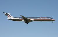 N496AA @ TPA - American MD-82 - by Florida Metal