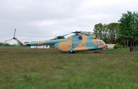 93 75 @ EDAL - MIL Mi-8TB parked Furstenwalder. Apparently low hours, good nick,  for sale. A snip at around 50,000 Euros. - by moxy