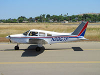 N2857P @ KCCR - 1979 Piper PA-28-181 taxying back to Sterling Aviation ramp - by Steve Nation