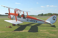 G-AHVV @ EGTU - at Dunkeswell - by Terry Fletcher