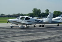N307A @ MGY - SR22 - by Allen M. Schultheiss