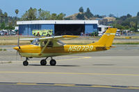 N50729 @ KCCR - Petaluma-based (KO69) 1968 Cessna 150J visiting @ Buchanan Field - by Steve Nation