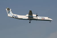 G-KKEV @ EBBR - Arrival of flight BE593 to RWY 02 - by Daniel Vanderauwera