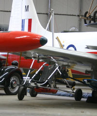 G-MJRA - At rest in the Yorkshire Aviation Museum,Elvington