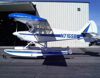 N715SB @ KAXN - At Weber's Aero Repair. Sorry for the poor quality, this photo was taken by my cell phone. - by Kreg Anderson