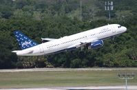N712JB @ TPA - Jet Blue A320 - by Florida Metal