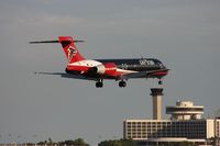 N891AT @ TPA - Air Tran (Atlanta Falcons) 717 - by Florida Metal
