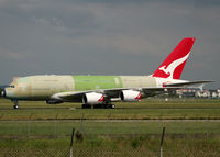 F-WWAO @ LFBO - C/n 0047 - For Qantas as VH-OQG - by Shunn311