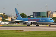 G-OBYI @ EGCC - Thomson B767 now fitted with winglets - by Chris Hall