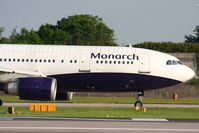 G-MONR @ EGCC - Monarch Airlines - by Chris Hall