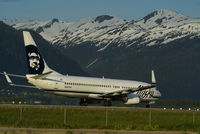 N527AS @ JNU - Departing Juneau Alaska - by steve winker