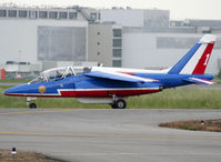 E130 @ LFBO - Taxiing holding point rwy 32R for demo flight @ LFBR - by Shunn311