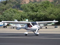 N156CT @ SZP - 2007 Flight Design Gmbh CTSW, Rotax 912ULS 100 Hp, landing roll Rwy 22 - by Doug Robertson