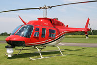 G-CDYR @ EGBR - Bell 206L-3 LongRanger III at Breighton Airfield in 2008. - by Malcolm Clarke