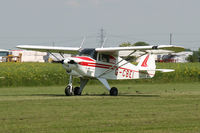 G-CBEI @ EGBR - Piper PA-22-108 Colt at Breighton Airfield in 2008. - by Malcolm Clarke