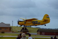 HA-MEP @ EGDY - St Ivel Utterly Butterly aircraft displaying at RNAS Yeovilton Air Day 1998. - by Roger Winser
