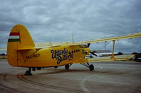 HA-MEP @ EGDY - St Ivel Utterly Butterly display aircraft at RNAS Yeovilton Air Day in 1998. - by Roger Winser