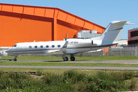 VP-BSA @ EGGW - 2008 Gulfstream Aerospace GIV-X (G450), c/n: 4115 at Luton - by Terry Fletcher