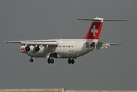 HB-IXQ @ EBBR - Flight LX778 is descending to RWY 25L - by Daniel Vanderauwera