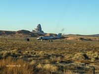 N555RE - Kayenta Airport, Navajo reservation - by Begay, LC
