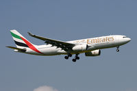 A6-EAB @ EGNT - Airbus A330-243 on finals to 07 at Newcastle Airport in 2008. - by Malcolm Clarke