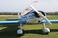 G-BJOT @ X5FB - Jodel D-117 at Fishburn Airfield, UK in 2006. - by Malcolm Clarke