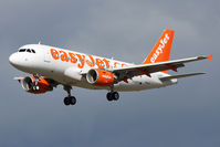 G-EZFF @ EGNT - Airbus A319-111 on approach to Runway 25 at Newcastle Airport in 2009. - by Malcolm Clarke
