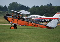 G-AANL @ EGLM - 1929 DH60M Moth Ex OY-DEH at White Waltham with spamcan behind - by moxy