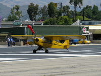 N33112 @ SZP - 1940 Piper J3C-65 CUB, Continental C90 90 Hp, landing Rwy 22 - by Doug Robertson