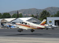 N4351D @ SZP - 1981 Piper PA-28-236 DAKOTA, Lycoming O-540-J3A5D 235 Hp, landing Rwy 22 - by Doug Robertson