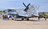 164886 @ KADW - Fighting Bengals VMFA(Aw)-224 tiger stripe Hornet on display at Andrews AFB Open House '10. - by TorchBCT