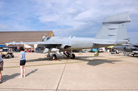 158811 @ KADW - VAQ-136 The Gauntlets Prowler on display at Andrews AFB Open House '10. - by TorchBCT