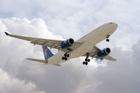 SU-GCE @ EGLL - Taken at London Heathrow airport (LHR) on approach to runway 9W. - by Mark J Kopczewski
