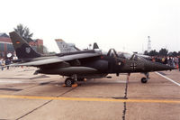 41 55 @ MHZ - Alpha Jet of JBG-49 in the static park at the 1991 Mildenhall Air Fete. - by Peter Nicholson