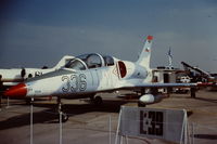 OK-HXA @ LFPB - A prototype L-39 Albatros show #336 at the Paris Air Show. Le Bourget 1977. - by Roger Winser