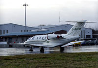 G-BVCM @ EDI - Kwik fit Citation Jet Seen here at its home base - by Mike stanners