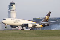 N328UP @ LOWW - United Parcel Service - by Delta Kilo