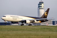 N328UP @ LOWW - United Parcel Service - by Delta Kilo