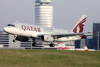 A7-AHB @ LOWW - Qatar Airways-Airbus 	A-320-232	c/n 4130 - by Delta Kilo