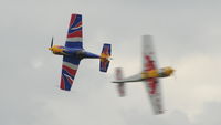 G-IIIS @ EGSU - The Red Bull Matadors at The Duxford Trophy Aerobatic Contest, June 2010 - by Eric.Fishwick