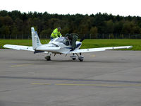 G-BYUR @ ADX - 1EFTS/12AEF Tutor getting readied for a sortie at its home base - by Mike stanners