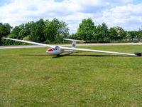 G-CHOV @ X3HU - Coventry Gliding Club PZL-Bielsko SZD-51-1 Junior - by Chris Hall